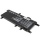 Батарея для ноутбука ASUS C21N1634 (VivoBook X542UA, X542UF, X542UN, X542UR, X542BP) 7.4V 4900mAh 36Wh Black