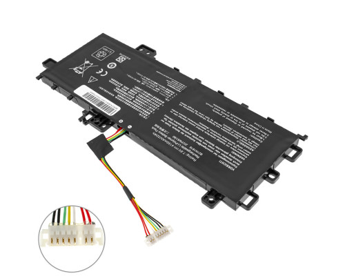 Батарея для ноутбука ASUS B21N1818 (ВЕРСІЯ 1) (X512UA, X512UB, X512UF) 7.6V 4110 mAh 32Wh black NBB-139985