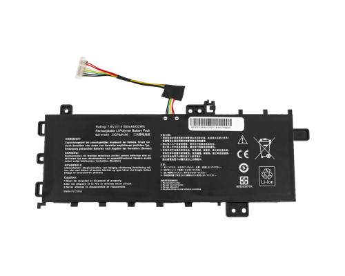 Батарея для ноутбука ASUS B21N1818 (ВЕРСІЯ 1) (X512UA, X512UB, X512UF) 7.6V 4110 mAh 32Wh black NBB-139985