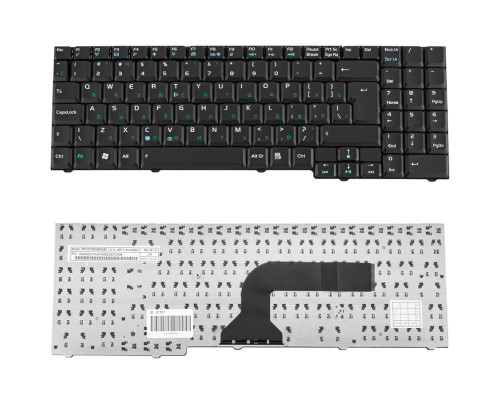 Клавіатура для ноутбука ASUS (A7, F7, G50, G70, M50, M70, X70, X71), rus, black NBB-31137