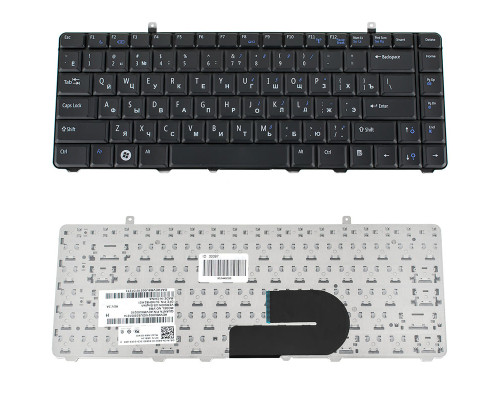 Клавіатура для ноутбука DELL (Vostro: A840, A860, 1014, 1015, 1088) rus, black NBB-33397