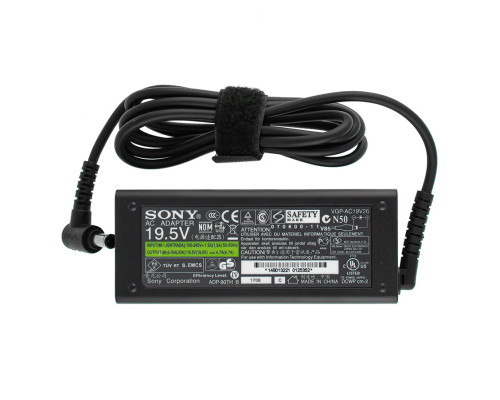 Оригінальний блок живлення для ноутбука SONY 19.5V, 4.7A, 90W, 6.5*4.4-PIN, 3PIN, black (VPG-AC19V41) (без мережевого кабеля 3PIN !) NBB-35225