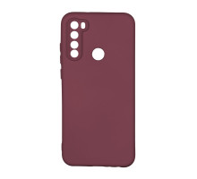 Чохол Silicone Cover Full Camera (A) для Xiaomi Redmi Note 8T Колір 42.Maroon 2020000350842