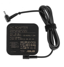 Оригінальний блок живлення для ноутбука ASUS 19V, 3.42A, 65W, 4.5*3.0-PIN, black, квадратний корпус, під ASUS PU500 series, B400A, B400VC, BU400 (без кабеля) (0A001-00041300) NBB-41774