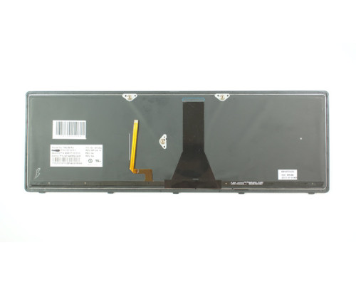 Клавіатура для ноутбука LENOVO (Flex 15, Flex 15D, G500s, G505s, S510p) rus, black, black frame, підсвічування клавіш NBB-42213