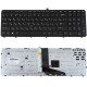 Клавіатура для ноутбука HP (ZBook: 15, 17 series) rus, black, підсвічування клавіш