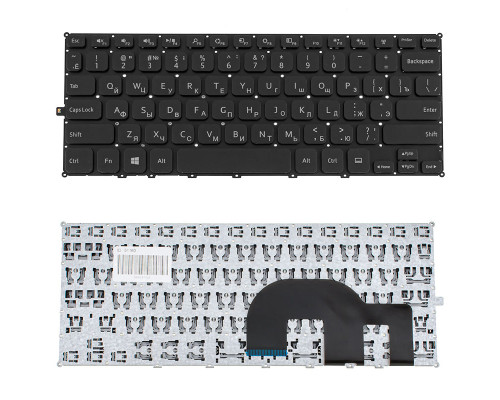 Клавіатура для ноутбука DELL (Inspiron: 3137), rus, black, без фрейма NBB-51160