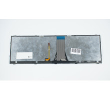 Клавіатура для ноутбука LENOVO (G50-30, G50-45, G50-70, Z50-70, Z50-75, Flex 2-15) rus, black, silver frame, підсвічування клавіш NBB-62361