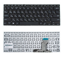 Клавіатура для ноутбука ASUS (X420 series) rus, black, без кадру NBB-76121