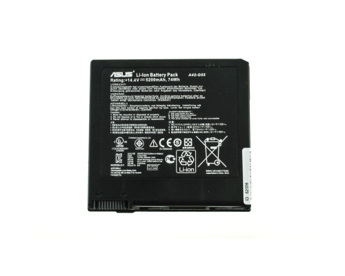 Оригінальна батарея для ноутбука ASUS A42-G55 (G55, G55VM, G55V, G55VW series) 14.4V 5200mAh Black (0B110-00080000) NBB-82006