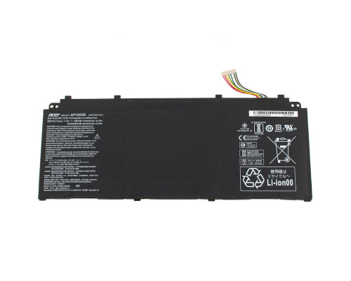 Оригінальна батарея для ноутбука ACER AP15O3K (БЕЗ ВУШОК) (Aspire S5-371, Swift 5 SF514-51) 11.25V 4030mAh 45.3Wh Black NBB-89798