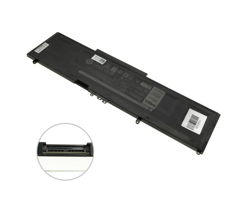 Оригінальна батарея для ноутбука DELL WJ5R2 (Precision 3510, Latitude E5570) 11.4V 7260mAh 84Wh Black (4F5YV)