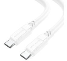 Кабель USB Borofone BX81 60W Type-C to Type-C Колір Білий 6974443386127