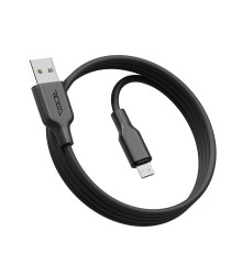 Кабель USB Ridea RC-AI21 AirSiliconePro Micro 3A Колір Чорний 6908013800065