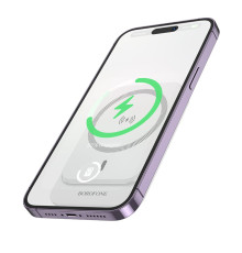 Універсальна Мобільна Батарея Power Bank Borofone BJ63 Nimble PD20W magnetic 5000mAh Колір Бiлий 6941991113932