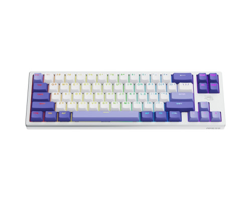 Дротова магнітна клавіатура Proove Gaming Aress (Ukraine Layout) white/purple 2003000343045 6901111829464