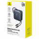 МЗП Baseus EnerCore CJ21 Fast Charger with Dual Retractable Cables 67W (3 Type-C) black 2003000335040 6932172697167