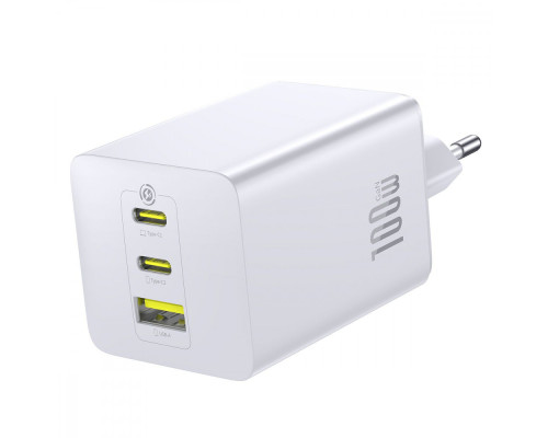 МЗП Baseus EnerFill FE11 Fast Charger 100W ( 2Type-C+USB ) black 2003000315677 6932172690632