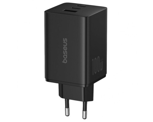 МЗП Baseus EnerFill FE11 Fast Charger 100W ( 2Type-C+USB ) black 2003000315677 6932172690632