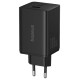 МЗП Baseus EnerFill FE11 Fast Charger 100W ( 2Type-C+USB ) black 2003000315677 6932172690632