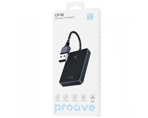 Бездротовий адаптер Proove СP-01 Wireless Car Adapter black