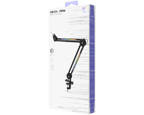 Пантограф для мікрофону Proove Gaming Neon Arm black 2003000335439 6901118537188