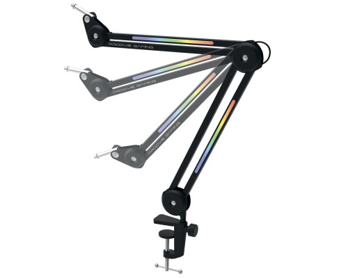Пантограф для мікрофону Proove Gaming Neon Arm black 2003000335439 6901118537188
