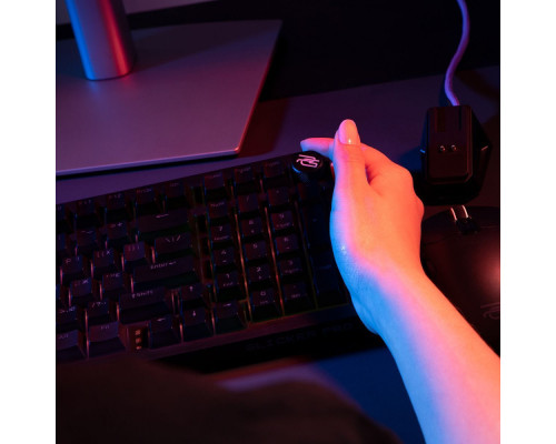 Бездротова клавіатура Proove Gaming Slicker Pro (Ukraine Layout) black/purple 2003000301823 6901119416796