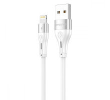 Кабель Proove Soft Silicone USB to Lightning 2.4A (1m) white 2001001314514 6900111686824