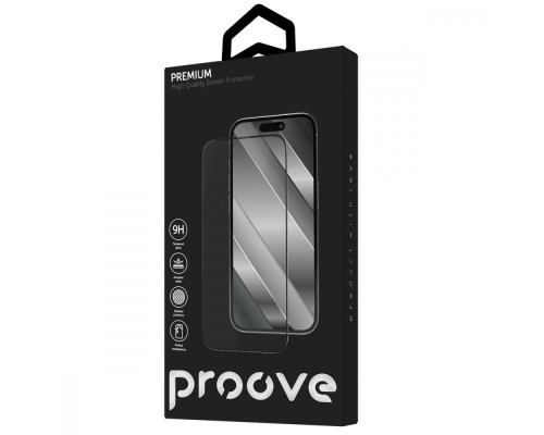 Захисне скло Proove Premium iPhone Xs Max/11 Pro Max black 2001212330433 6901139079179