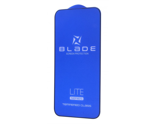 Захисне скло BLADE LITE Series Full Glue iPhone 13/13 Pro/14/16e без упаковки black 2001001851583