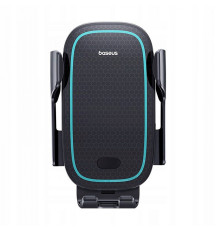 Автомобільний тримач з Бездротовим ЗП Baseus Milky Way Pro 15W black 2001001476151 6932172635923