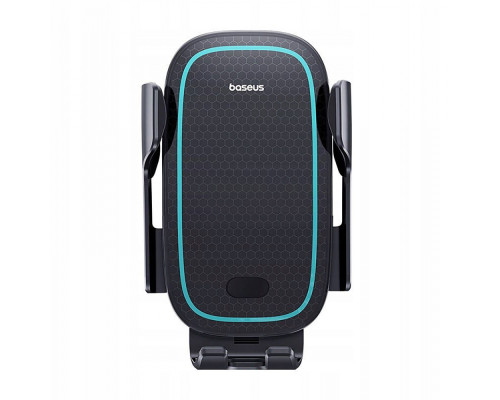 Автомобільний тримач з Бездротовим ЗП Baseus Milky Way Pro 15W black 2001001476151 6932172635923