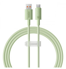 Кабель Baseus Habitat Series Fast Charging USB to Type-C 100W (1m) green