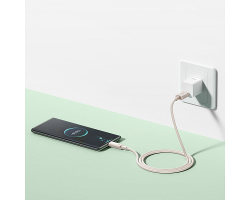 Кабель Baseus Habitat Series Fast Charging USB to Type-C 100W (1m) green