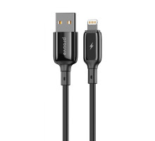 Кабель Proove Flex Metal USB to Lightning 2.4A (1m) black 2001001400460 6901114822493