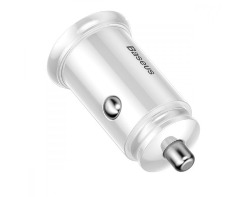 АЗП Baseus Circular Plastic PD3.0 QC 4.0 + 30W USB + Type-C white