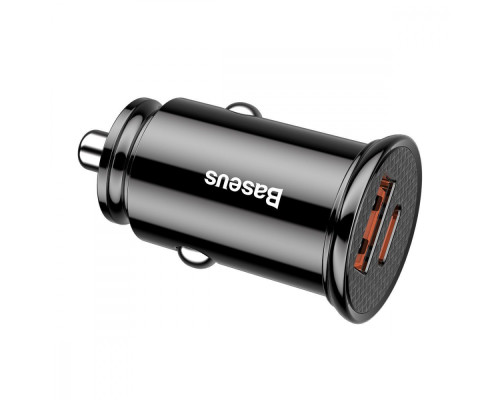 АЗП Baseus Circular Plastic PD3.0 QC 4.0 + 30W USB + Type-C white