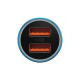 АЗП Baseus Golden Contactor Max Dual 60W USB + USB dark gray 2001001041878 6932172607982