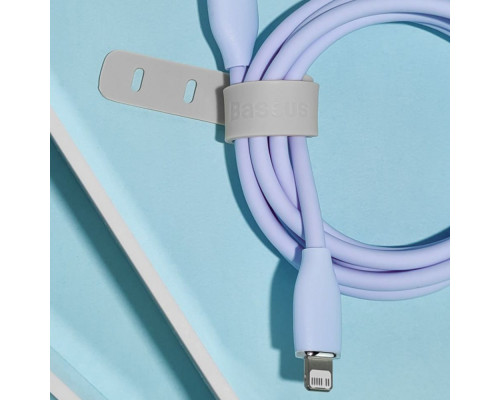 Кабель Baseus Jelly Liquid Silica Gel Fast Charging Type-C to Lightning 20W (1.2m) green