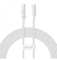 Кабель Baseus Gem Fast-Charging Type-C to Type-C 100W 2m white 2003000163834 6932172658786
