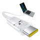 Кабель Baseus Gem Fast-Charging Type-C to Type-C 100W 2m white 2003000163834 6932172658786