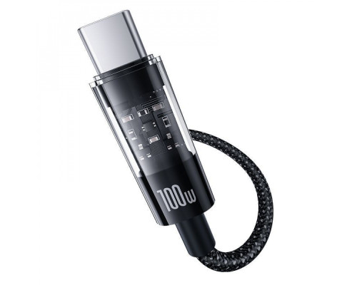 Кабель Baseus Gem Fast-Charging Type-C to Type-C 100W 2m white 2003000163834 6932172658786