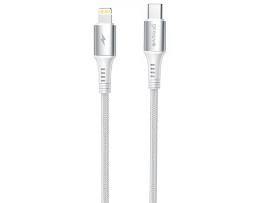 Кабель Proove WireX Type-C to Lightning 27W (1m) white 2003000254914 6901113252932