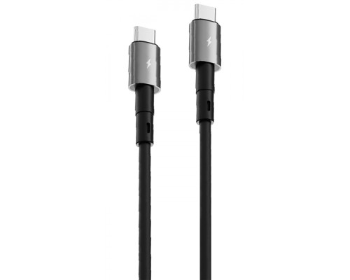 Кабель Proove Silicraft Type-C to Type-C 60W (1m) black 2003000238822 6901115714902