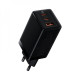 МЗП Baseus GaN3 Pro 65W (2 Type-C + USB) + Cable Type-C to Type-C 100W (1m) black