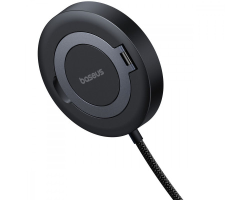 Бездротовий ЗП Baseus Simple Mini4 Qi2 15W black 2003000216776 6932172669010