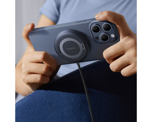 Бездротовий ЗП Baseus Simple Mini4 Qi2 15W black 2003000216776 6932172669010