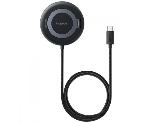 Бездротовий ЗП Baseus Simple Mini4 Qi2 15W black 2003000216776 6932172669010