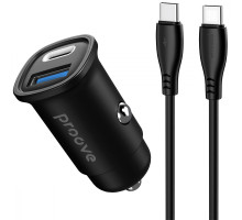 АЗП Proove Flash 30W (Type-C + USB) + Cable Type-C to Type-C black 2003000238846 6901111255263